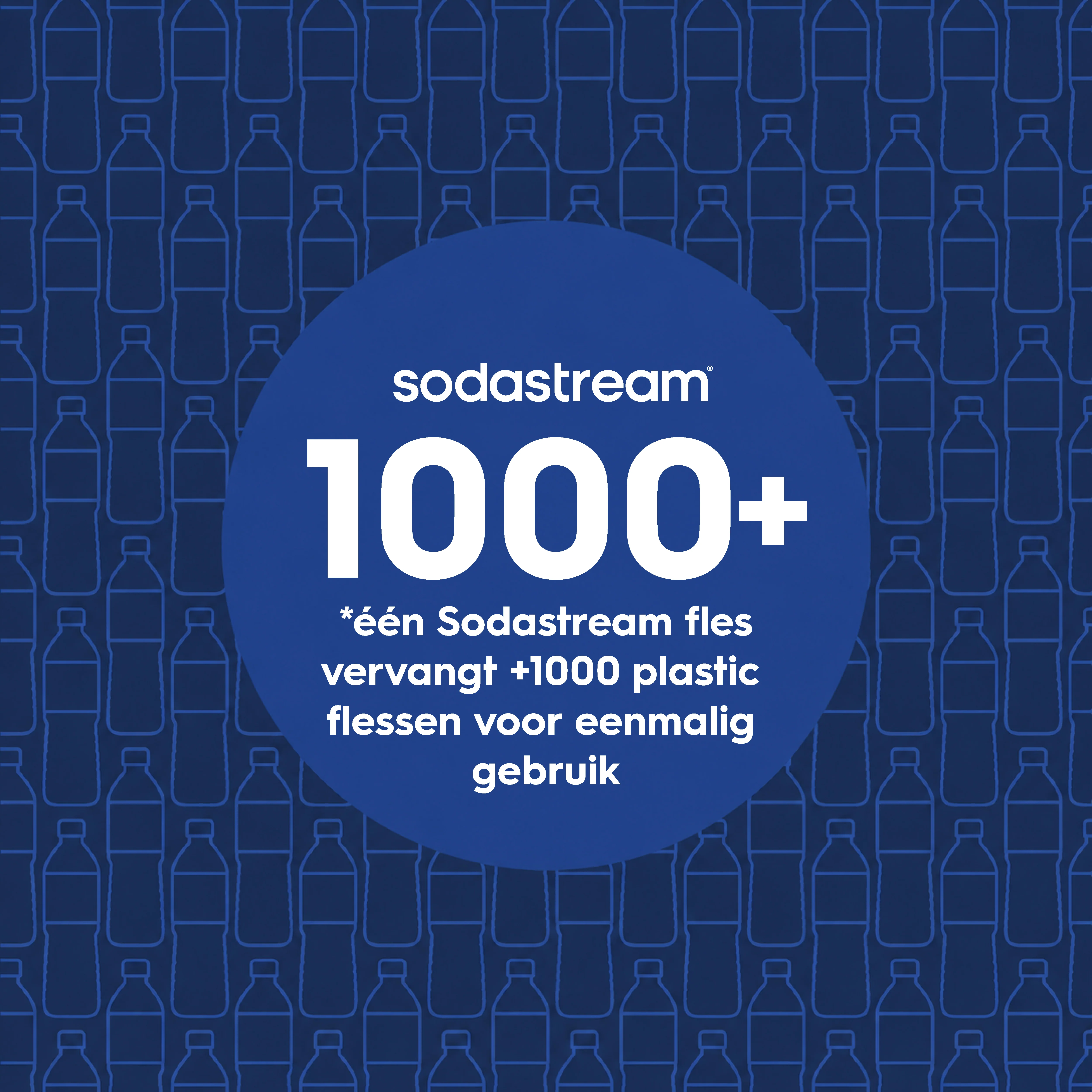 0.9L Sodastream fizz & go™ roestvrijstalen bruiswaterfles bosbes - Image 5