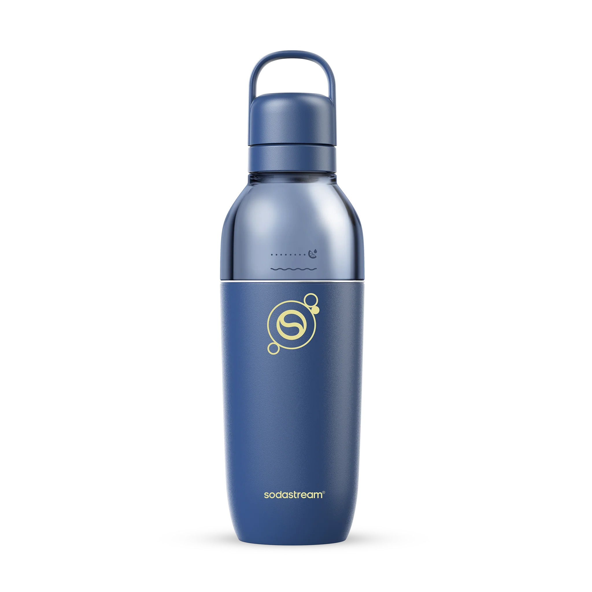 Fizz&go™ easy mix fles - Blauw